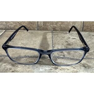 TC Fit ISTANBUL C5 Blue Black Handmade Flex Eyeglasses Frame 55-17-140-37mm G17